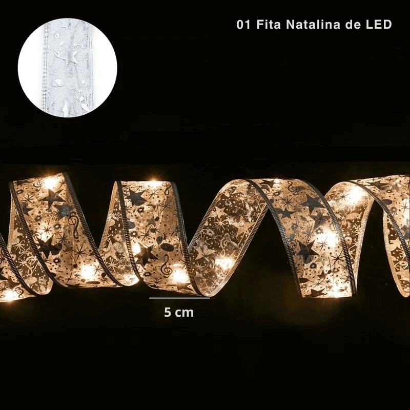 Fita de Natal Luzes de Fadas - Fita com Led