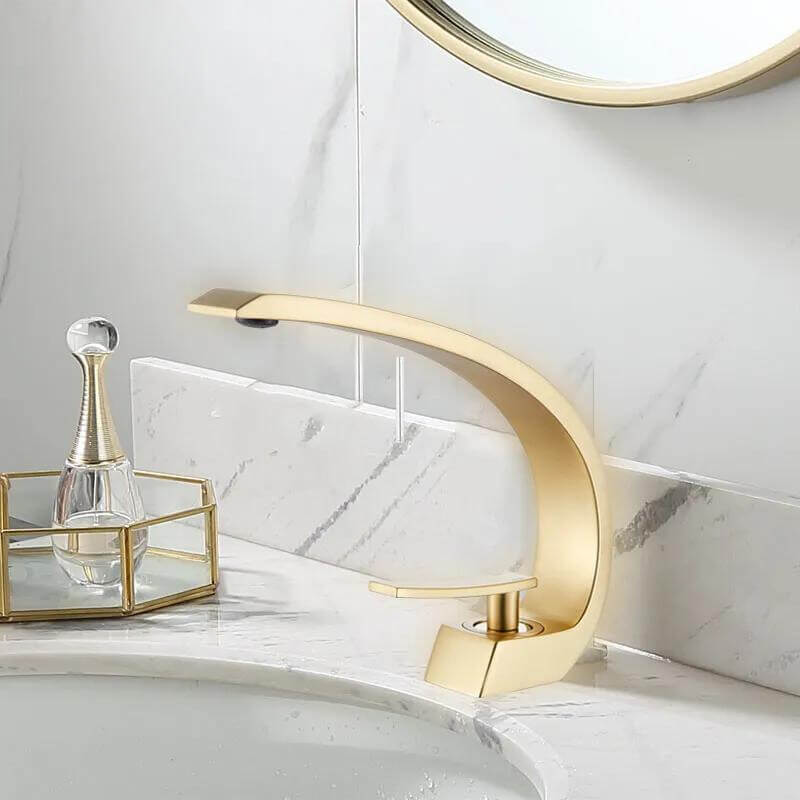 Torneira Para Banheiro Elegance Monocomando Quente e Fria