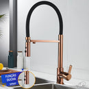 Torneira Gourmet Rose Gold Aquabella Premium