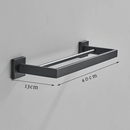 Acessórios Para Banheiro Luxury Ébano - Preto Matte