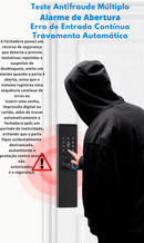 Fechadura Eletrônica Inteligente Digital Smart Tuya com Biometria, Wi-Fi