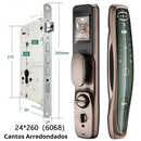 Fechadura Eletronica Inteligente Com Reconhecimento Facial 3D Tuya Smart Biométrica