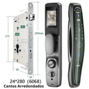 Fechadura Eletronica Inteligente Com Reconhecimento Facial 3D Tuya Smart Biométrica