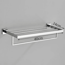 Acessórios Para Banheiro Luxury Cromado Aço Inoxidável