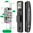 Fechadura Eletrônica Inteligente Reconhecimento Facial 3D Biométrica WiFi Digital - APP Eques