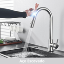 Torneira Gourmet para Cozinha AquaTouch / Sensor e Ducha Extensível