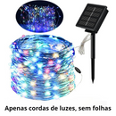 Luminárias de LED Guirlandas de Folhas Cordas de Luz - Energia Solar