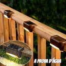 Luminária de Led Solar Externa Para Muro - Escada  - Cercas