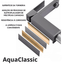 Torneira para Banheiro AquaClassic Short Quente e Fria Monocomando