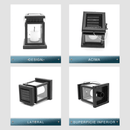 Luminária Para Jardim Solar Retrô Externa Castelo