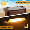 Luminária de Led Solar Externa Para Muro - Escada  - Cercas