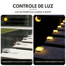 Luminária Solar em Forma de Cubo de Gelo LED