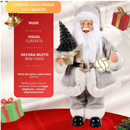 Papai Noel de Tecido 30cm Charme e Tradição no Seu Natal