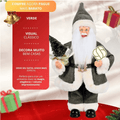 Papai Noel de Tecido 30cm Charme e Tradição no Seu Natal