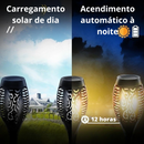 Luminária Balizadora Solar em LED - Solar Flame