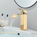 Torneira Line Monocomando Para Banheiro Cuba Alta e Cuba Baixa