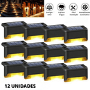 Luminária de Led Solar Externa Para Muro - Escada  - Cercas