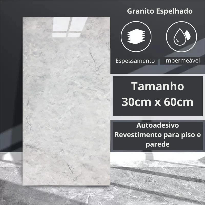Placas Adesiva Estilo Mármore e Azulejos para Parede e Piso Revestimento Autoadesivo