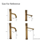 Torneira Para Banheiro Lavabo Mococomando Antique Bronze Cuba Alta e Baixa