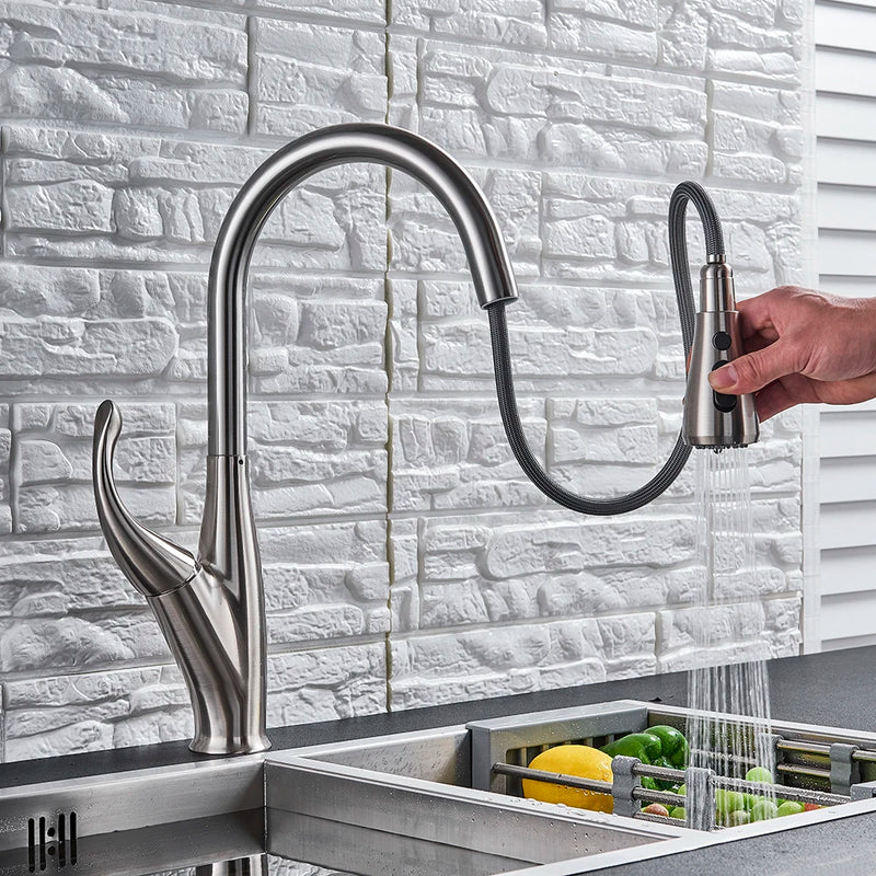Torneira Gourmet Para Cozinha AquaLux Monocomando Água Quente e Fria