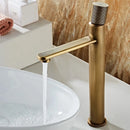 Torneira Para Banheiro Lavabo Mococomando Antique Bronze Cuba Alta e Baixa