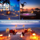 Luminária Balizadora Solar em LED - Solar Flame