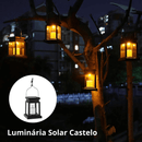 Luminária Para Jardim Solar Retrô Externa Castelo