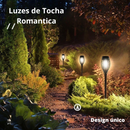 Luminária Balizadora Solar em LED - Solar Flame