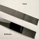 Moldura Espelhada ou Fosca Em Aço Inox Adesiva  3 metros