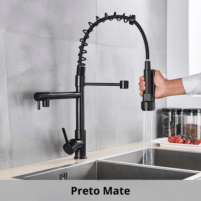 Torneira Para Cozinha Gourmet Monocomando Quente e Fria