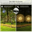 Luzes de Led Firework - Decoração de Festas e Jardins