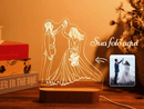 Luminária Personalizada com Foto 3D LED