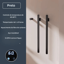 Toalheiro Térmico Inteligente Vertical Atena | Inox com Wi-Fi, Timer e Display Digital