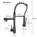 Torneira Para Cozinha Gourmet Monocomando Quente e Fria
