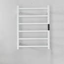 Toalheiro Térmico Smart Elegance Aço Inoxidável Display Digital WiFi Fiação Oculta/Exposta Branco