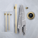 Toalheiro Térmico Inteligente Vertical Atena | Inox com Wi-Fi, Timer e Display Digital