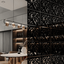 Placas Vazadas Decorativas Cobogó Arabesco MDF Kit 10 / 20 / 30 Unidades