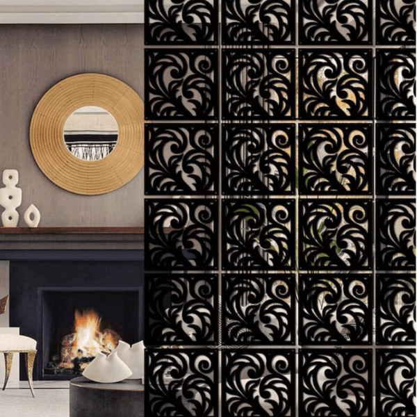 Placas Vazadas Decorativas Cobogó Arabesco MDF Kit 10 / 20 / 30 Unidades