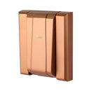 Acabamento para Válvulla de Vaso Sanitário Rose Gold Padrão Deca / Docol / Hydra