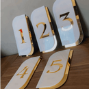 Placa Personalizada Número Para Endereços Comerciais e Residenciais