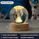 Luminária Decorativa de Mesa LED Globo 3D