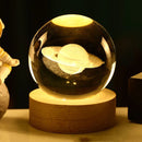 Luminária Decorativa de Mesa LED Globo 3D