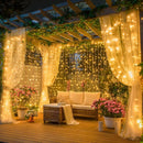 Cortina de Luz 300 LEDs 3x3m – Iluminação Decorativa para Natal, Casamentos e Festas