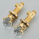 Torneira Para Lavabo e Banheiro Luxury Golden Waterfall - Cuba Baixa