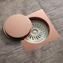 Ralo Click Rose Gold Fosco Sistema Inteligente Anti Odor 10x10 e 15x15