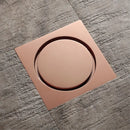 Ralo Click Rose Gold Fosco Sistema Inteligente Anti Odor 10x10 e 15x15