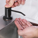 Dispensador de Sabonete ou Detergente Liquido Em Aço Inoxidável