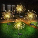Luzes de Led Firework - Decoração de Festas e Jardins