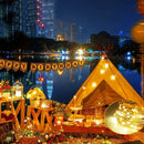 Cordão de LED Luzes de Fada c/ Carregamento Solar