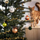 Luzes de Led Folhas Douradas - 20 LEDS 02 Metros